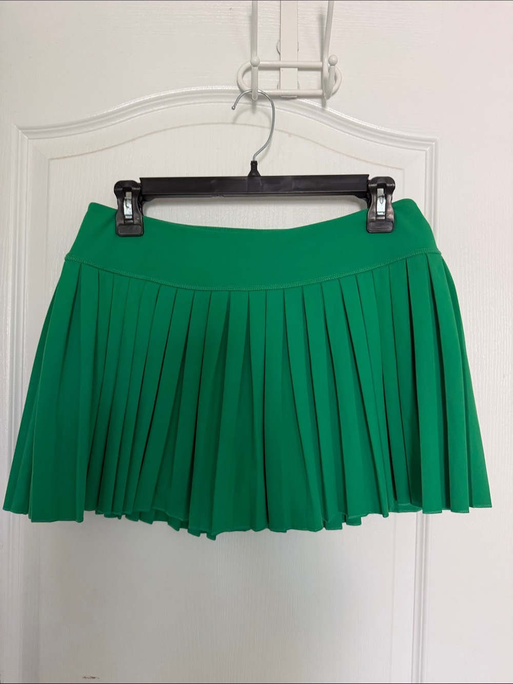 Garage Emerald Green Pleated Skater Skort